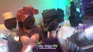 DBANJ DANCE HAPPILY ON K1 DE ULTIMATE STAGE AT WIZKID MOTHER BURIAL CEREMONY [upl. by Swayder]