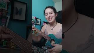 Seaside  The Kooks cover shortsfeed singer singing ukulele ukulelecover seaside thekooks [upl. by Spaulding765]