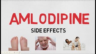 AMLODIPINE side effects [upl. by Nynnahs308]