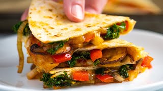 The Best Vegetable Quesadillas [upl. by Anak]