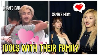 Kpop Idols With Their Family Moments [upl. by Tannen]