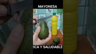 Como hacer Mayonesa sin Aceite Saturado [upl. by Hiett188]