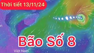 Liên tiếp 3 cơn bão  Trung Bộ mưa rất lớn  Dự báo thời tiết hôm nay ngày mai 13112024 [upl. by Ailadi329]