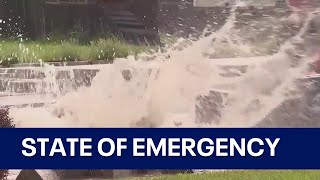 Dixmoor declares State of Emergency after 3 new water main breaks [upl. by Sixele]