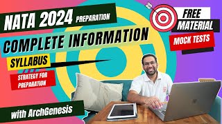 CRACK NATA 2024  HOW TO PREPARE  FREE Mock Test Preparation strategy Paper Pattern Syllabus [upl. by Nodarse]