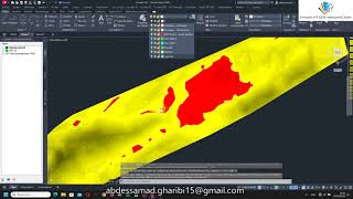 Covadis 182 et Autocad 2025 Calcul Cubature Volume déblais et remblais [upl. by Arorua622]