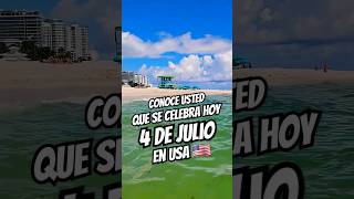 Que se celebra hoy 4 de JULIO en USA 2024 [upl. by Ralfston]