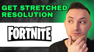 How To Get Stretched Resolution In Fortnite PC 2024  FULL GUIDE [upl. by Nnahs]