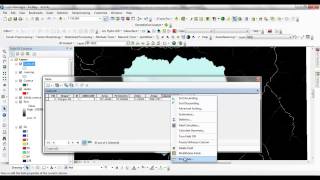 Parametros generales de la cuenca con arcgis [upl. by Christi904]