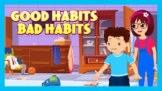 Good Habits Vs Bad Habits  Moral Stories for Kids  Tia amp Tofu  kidshut [upl. by Bolen219]