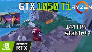 GTX 1050 Ti · I5 10400F ·Works 2024 · Fortnite 1080p LOW [upl. by Dorreg]