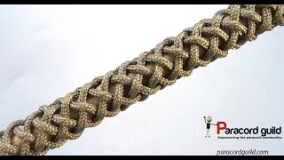 4 bight turks head setup for bracelets [upl. by Leunamnauj]