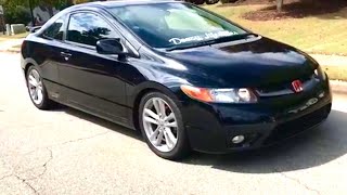 Installing Eibach Springs on Sarah’s 8th Gen Civic Si FG2 [upl. by Cindelyn]