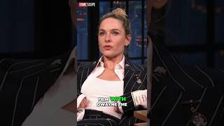 Rebecca Ferguson steals from the rock 🏃‍♀️ actress rebeccaferguson therock interview famescope [upl. by Gnues]