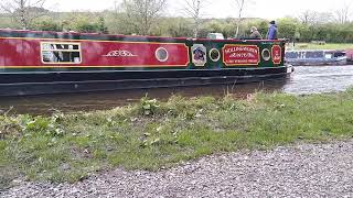 hollingworth cruising along peakforest canal highpeak canal narrowboat path view [upl. by Dionisio]