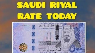 Saudi Riyal Exchange Rate Today  140624 [upl. by Mortie93]