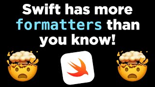 Swift has more formatters than you know 🤯 [upl. by Yelyac]