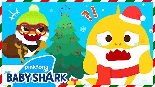 🎄NEW Catch the Christmas Tree Thief  Baby Shark Christmas Holidays Story  Baby Shark Official [upl. by Palgrave]