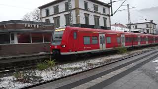 Zugverkehr in Eberbach am Neckar [upl. by Bigford]