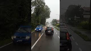 brianza pioggia intensa e allagamenti piove da ore karaokepinodalex videoallz [upl. by Gunning]