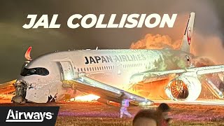 Japan Airlines Flight 516 crash What we know so far [upl. by Ecinaej]