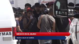 OPERATIVOS MIGRANTES INHUMANOS E ILEGALES FT [upl. by Aelat]