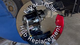 Kayak Trailer Build Part 1 [upl. by Elie]