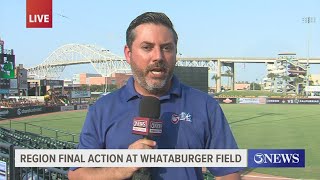 LIVE Falfurrias London matchup underway at Whataburger Field [upl. by Salbu]