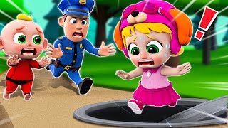 Dont Play On The Manhole Cover  Play Safe Song  Kids Songs amp More Nursery Rhymes  Songs for KIDS [upl. by Auos955]