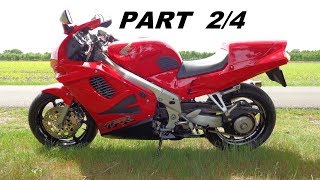 Honda VFR 750 F  Motorbike Tour Part 2 [upl. by Teresita]