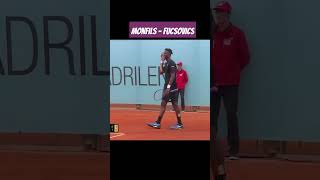 Monfils  Fucsovics Super Point [upl. by Shuman156]