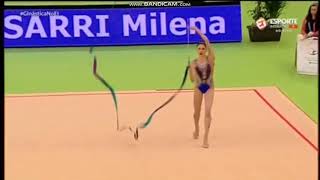 Milena Baldassarri Ribbon Final  WC Guadalaraja 2018 [upl. by Ystap]