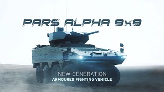 PARS ALPHA 8x8 New Generation Armoured Fighting Vehicle [upl. by Eyllek]