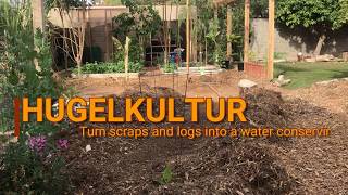 Building a Hugelkultur Mound [upl. by Eetsim]