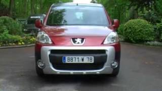 Peugeot Partner Tepee lessai 2008 Essais vidéo [upl. by Iolanthe623]