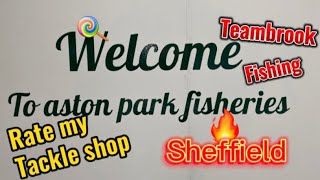 Rate my tackle shop Aston park fisheries Sheffield [upl. by Enomsed]