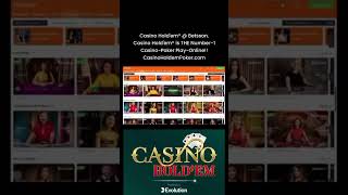 Casino Holdem®  Betsson Casino Holdem® THE Number1 CasinoPoker PlayOnline [upl. by Merrill]