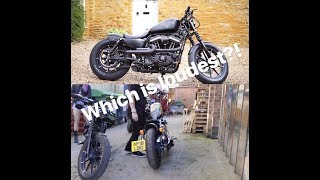 Which Exhaust is the Loudest We compare the 2 LOUDESt HarleyDavidson Exhausts [upl. by Zerat416]