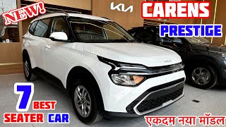 New 2024 Kia Carens Prestige 15 Petrol Model  carens facelift 2024  carens vs ertiga  carens kia [upl. by Yelreveb587]