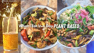 Vegan Meal Ideas  Thai Noodles Salad Bowl amp Herbal Tea  Vegan Meal [upl. by Cami]