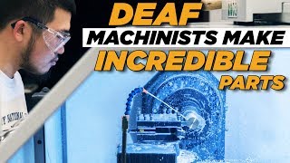 Amazing Deaf CNC Machinists  Vlog 68 [upl. by Shargel]