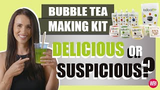 Bobalife Bubble Tea Kit Gift Box Honest Product Review  WBMTV [upl. by Addam]