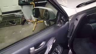 2004 G35 Sedan How to remove side mirror [upl. by Yrnehnhoj851]