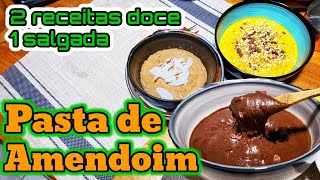 Pasta De Amendoim na Dieta Low carb 3 RECEITAS Fáceis GIO CHEF [upl. by Meehaf455]