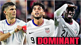 USA 42 Jamaica  Pulisic DOMINATES  USMNT Match Reaction [upl. by Dionne66]