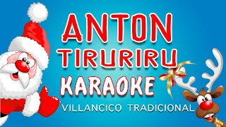 ANTON TIRURIRU  KARAOKE  Villancico tradicional [upl. by Teiv]