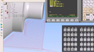 PROGRAMAÇÃO CNC CICLOS G70  G71 EXTERNO arzclone [upl. by Assetal]