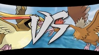 PIDGEOT vs FEAROW  Pokemon VS [upl. by Aimal674]