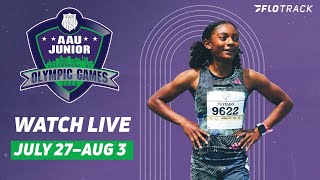 Live Stream AAU Junior Olympics 2024 Track And Field Coverage On Saturday [upl. by Atinet223]