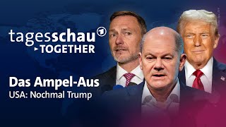 USA Nochmal Trump  und jetzt  tagesschau together [upl. by Eerat]